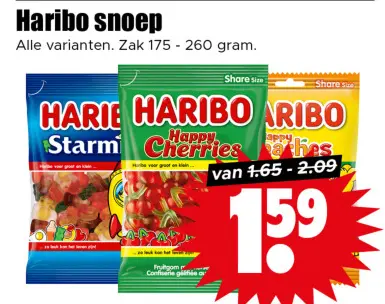 Aanbieding: Haribo snoep