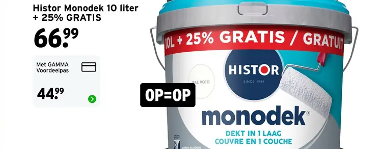 Aanbieding: Monodek