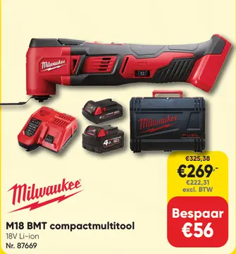 Aanbieding: M18 BMT compactmultitool