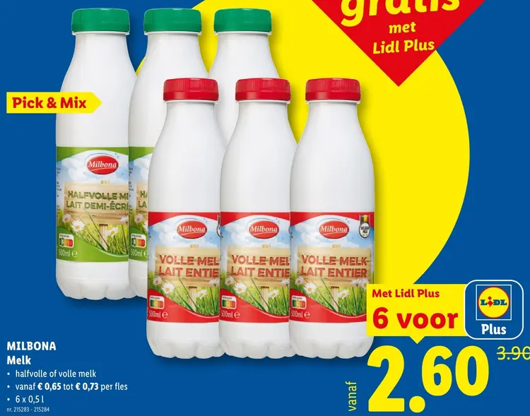 Promotie: Melk
