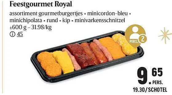 Promotie: Feestgourmet Royal