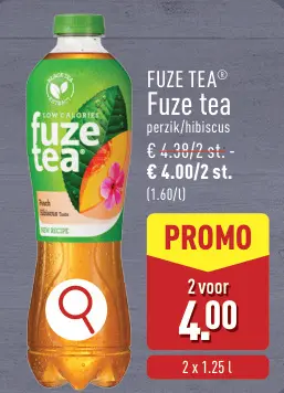 Aanbieding: Fuze tea