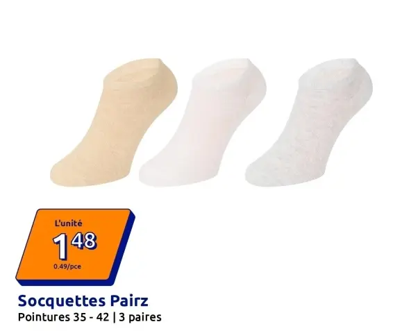 Offre: Socquettes