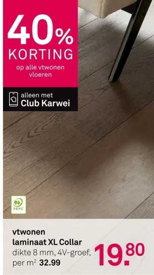 Aanbieding: Laminaat XL Collar