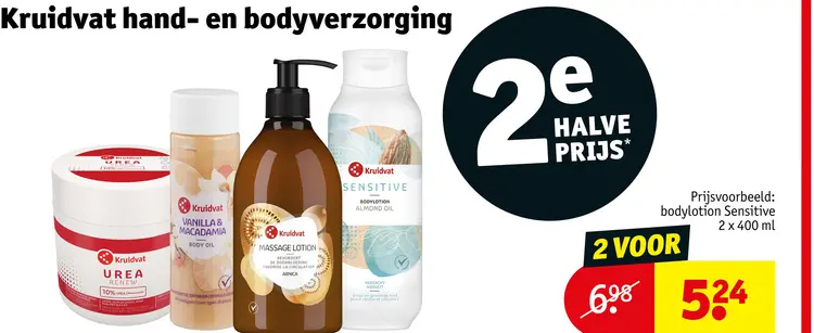 Aanbieding: Kruidvat hand- en bodyverzorging