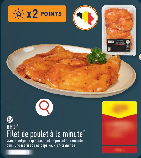 Offre: Filet de poulet à la minute
