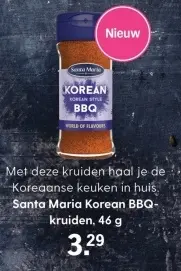 Aanbieding: Santa Maria Korean BBQ-kruiden