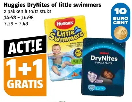 Aanbieding: DryNites of little swimmers