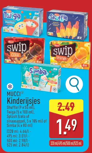 Promotie: Kinderijsjes