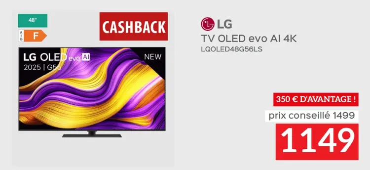 Offre: TV OLED evo AI 4K