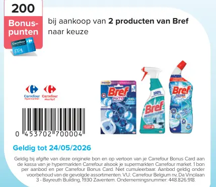 Promotie: 200 Bonuspunten