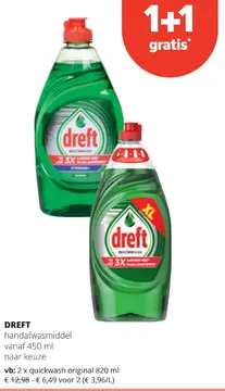 Aanbieding: DREFT handafwasmiddel