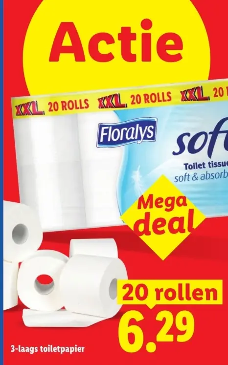 Aanbieding: Toiletpapier