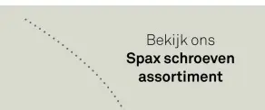 Aanbieding: Spax schroeven