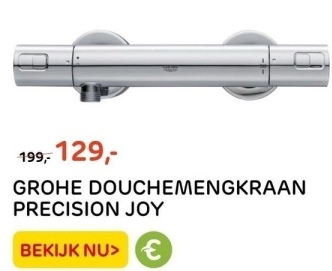 Aanbieding: GROHE DOUCHEMENGKRAAN PRECISION JOY