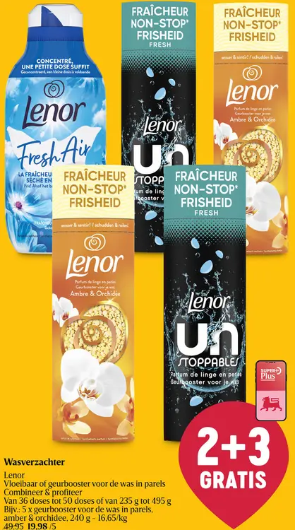 Promotie: Wasverzachter Lenor