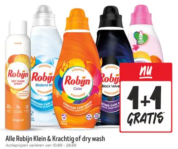 Aanbieding: Alle Robijn Klein & Krachtig of dry wash