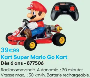 Offre: Kart Super Mario Go Kart