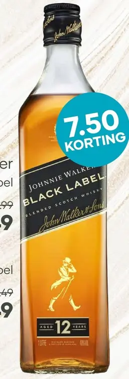 Aanbieding: Johnnie Walker Black Label