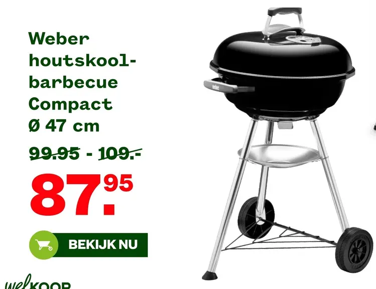 Aanbieding: Master-Touch houtskoolbarbecue
