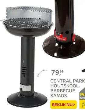 Aanbieding: CENTRAAP PARK HOUTSKOOL BARBECUE SAMOS