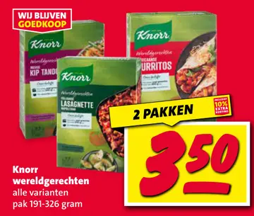 Aanbieding: Knorr wereldgerechten