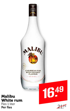 Aanbieding: Malibu White rum