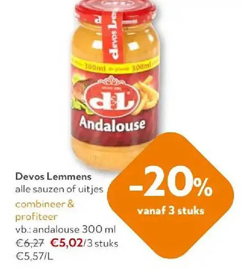 Promotie: Andalouse