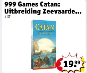 Aanbieding: 999 Games Catan: Uitbreiding Zeevaarde...