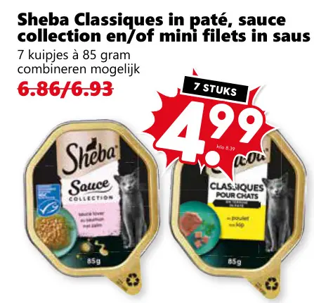 Aanbieding: Classiques in paté, sauce collection en/of mini filets in saus