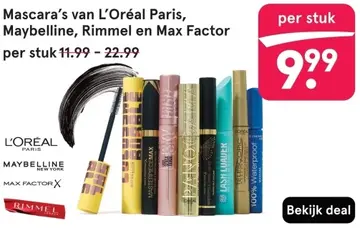 Aanbieding: Mascara's