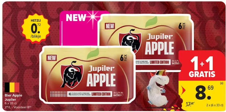 Promotie: Bier Apple