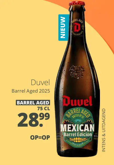 Aanbieding: Duvel Barrel Aged Mexican Barrel Edición