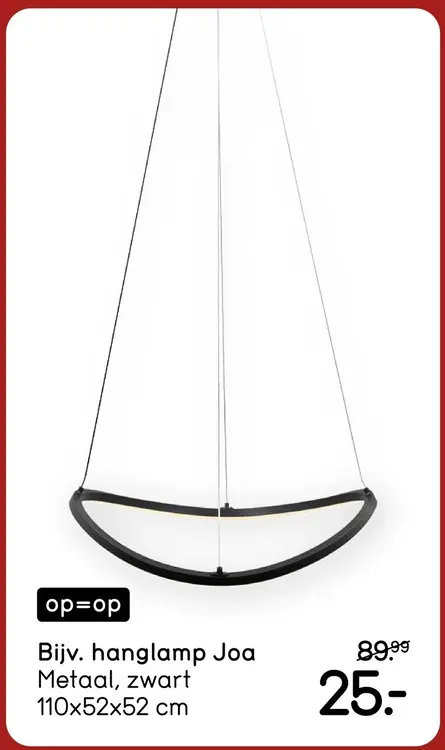 Aanbieding: Hanglamp Joa