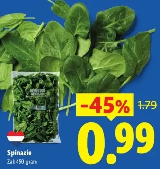 Aanbieding: Spinazie