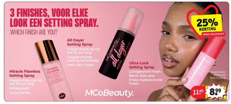 Aanbieding: MCoBeauty Setting Spray