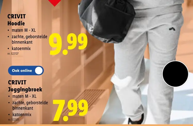 Promotie: Joggingbroek
