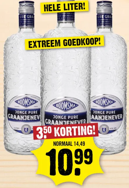 Aanbieding: Jonge Pure Graanjenever