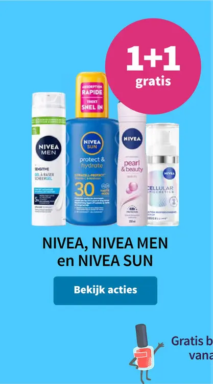 Promotie: NIVEA, NIVEA MEN en NIVEA SUN