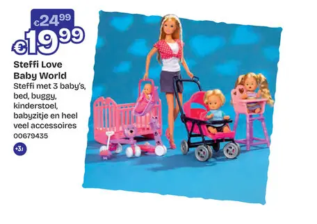 Aanbieding: Steffi Love Baby World