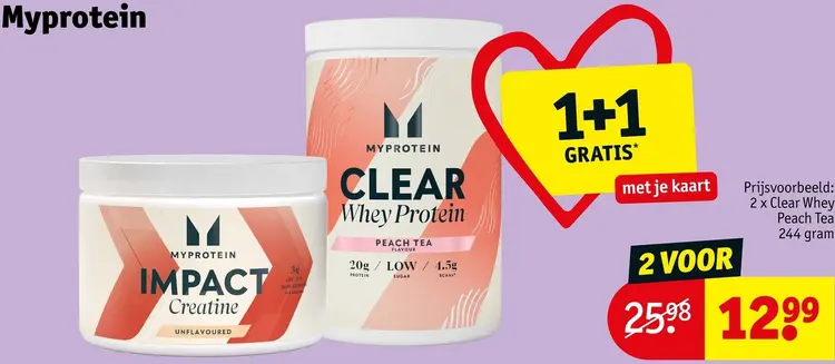 Promotie: Myprotein