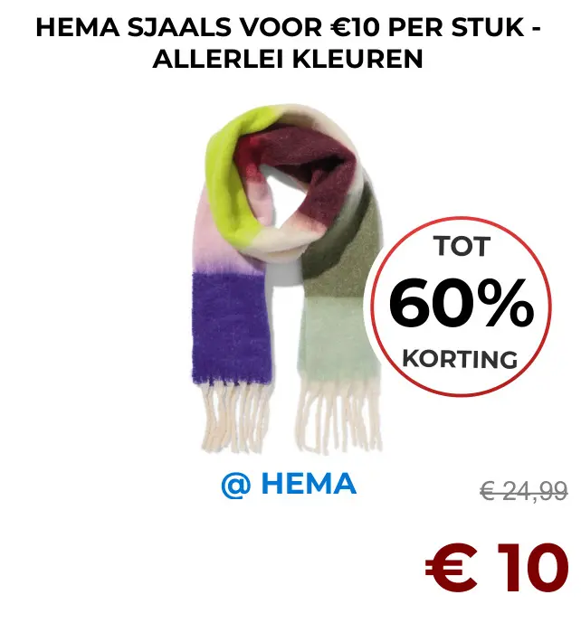 Aanbieding: Sjaals