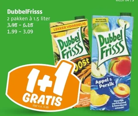 Aanbieding: DubbelFrisss