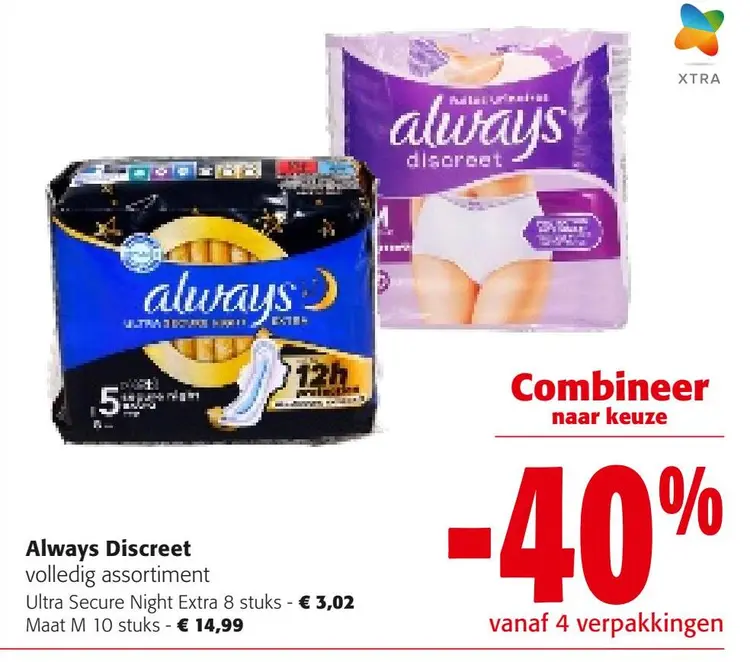 Aanbieding: Always Discreet