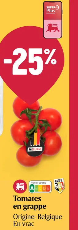 Offre: Tomates en grappe