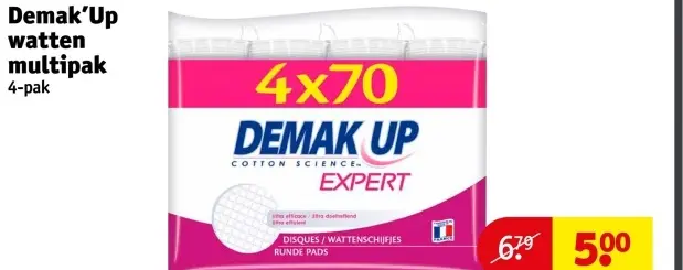 Aanbieding: watten multipak