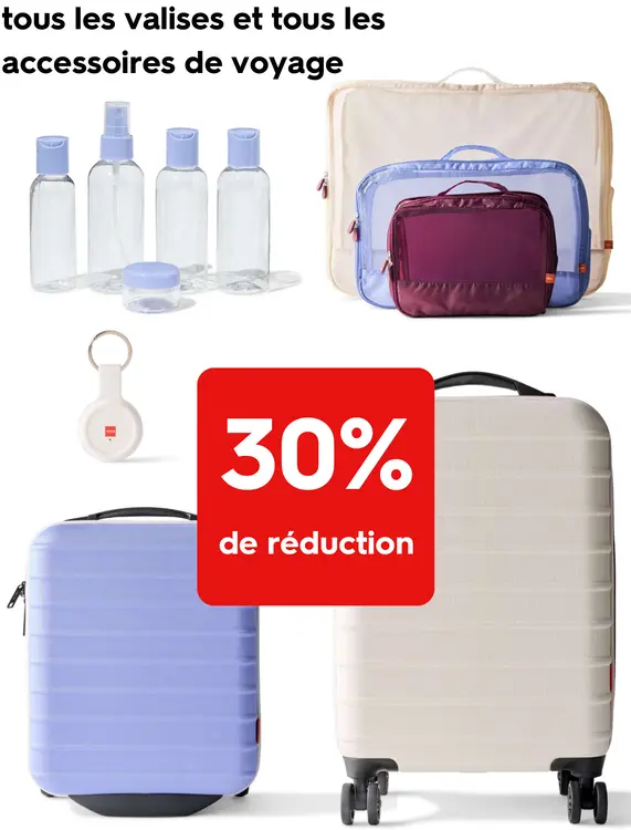 Offre: HEMA Valises et accessoires de voyage