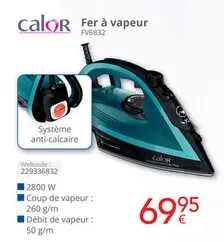 Offre: Fer à vapeur FV6832