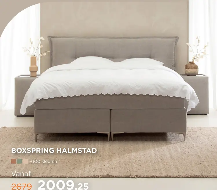 Aanbieding: Boxspring halmstad