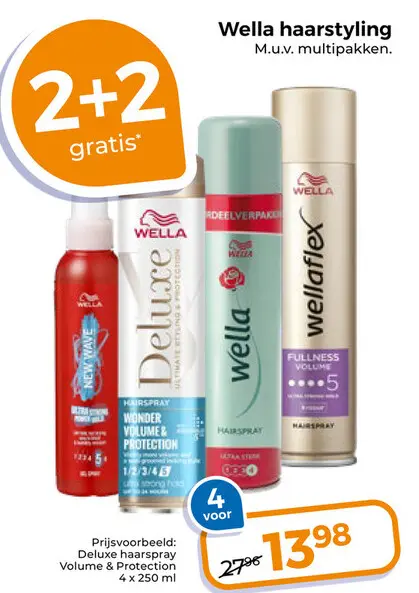 Aanbieding: Wella haarstyling